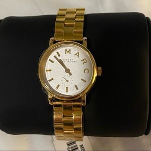 Marc Jacobs gold watch
